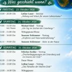 Vortrag 2026 - 'Das Geheimnis der Inneren Erde wird enthüllt' im Kongress 'Mutter Erde anders betrachtet' in Wittenberg