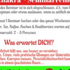 Chakra Seminar  1. Chakra Wurzel -Chakra Thema Vertrauen und Erdung
